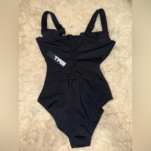 FOR MAULIE NWT TA3 Lifty Shapewear Swimsuit - Black - Medium/Short - Picture 5 of 7